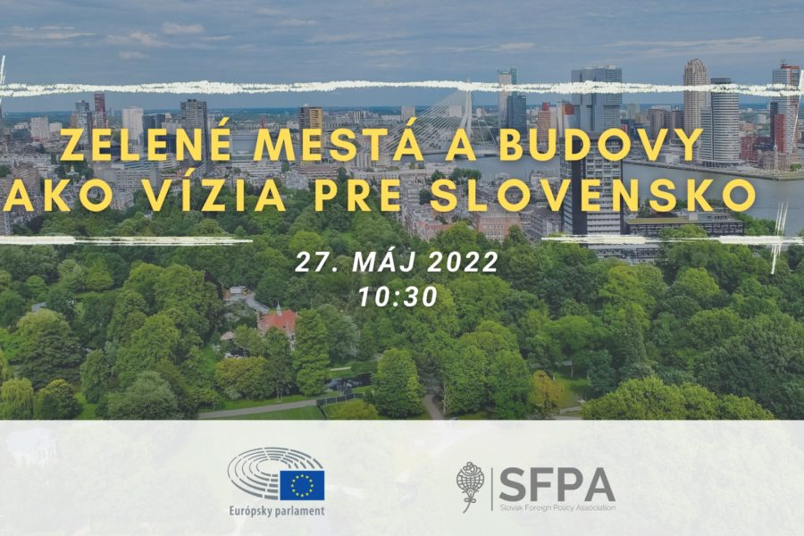 Zelené mestá a budovy ako vízia pre Slovensko