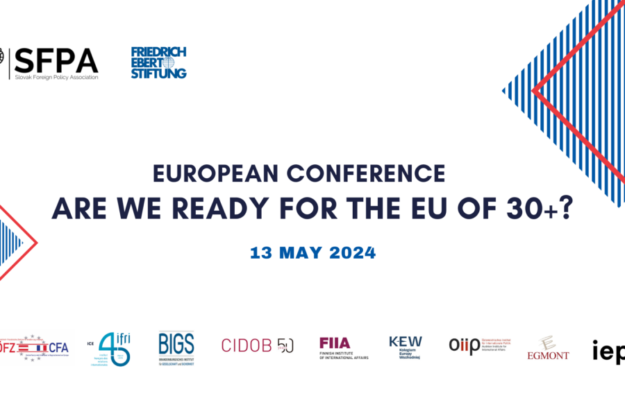 European Conference 2024: Are we ready for the EU of 30+?
