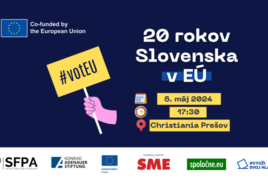 20 rokov Slovenska v EÚ (Prešov)