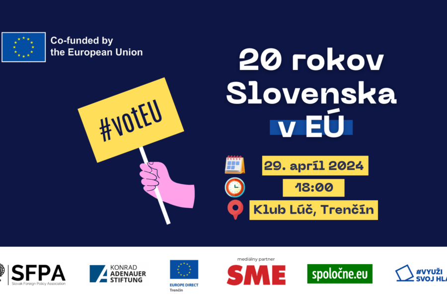 20 rokov Slovenska v EÚ (Trenčín)