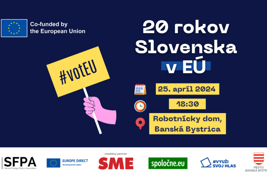 20 rokov Slovenska v EÚ (Banská Bystrica)