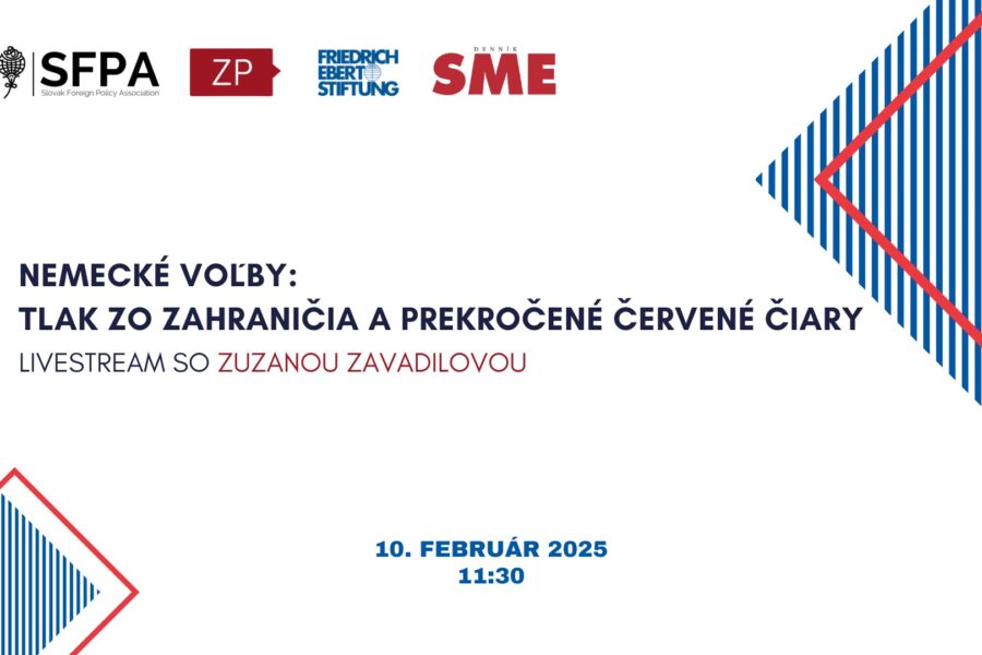 Nemecké voľby: Tlak zo zahraničia a prekročené červené čiary